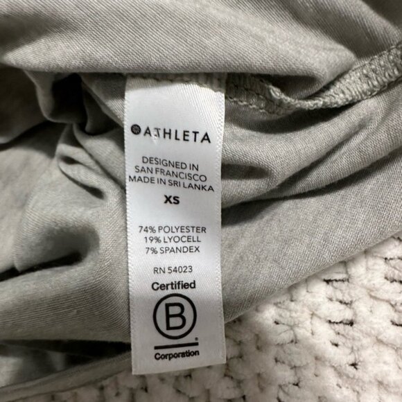 Athleta Grey Dolman Long Sleeve Top XS‎ - Picture 5 of 7